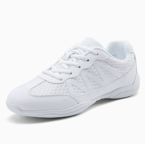 <span class=keywords><strong>Scarpe</strong></span> da Cheerleading 2105 per Donne, Sneakers Bianche da Ballo, <span class=keywords><strong>Scarpe</strong></span> Jazz con <span class=keywords><strong>Suola</strong></span> Morbida per Fitness, Allenamento, Danza, Camminata, Palestra e Sport - Product Image 6
