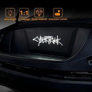 Emblème de coffre avant éclairé par LED et bande lumineuse ambiante pour Tesla Cybertruck - Product Image 5