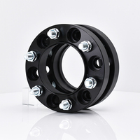 Nouveaux entretoises de roue ET+ Hub Centric en aluminium 6061-T6 usiné CNC, anodisé noir, 1 pouce, 6x139,7 mm, grade 10.9