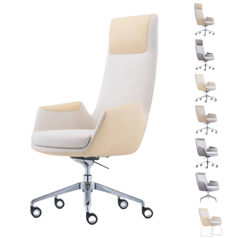 High Quality Executive Leather Adult Executive Swivel Ergonomic Custom Spare Office Chairs