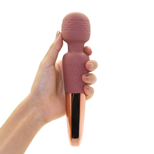 Großhandels preis weiblich vibrierend wiederauf ladbar G-Punkt Klitoris Zauberstab Massage Vibrator Stimulator Sexspielzeug für Frauen - Product Image 6