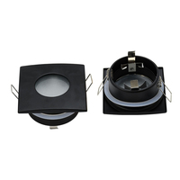 Spot LED encastré pour plafond de salle de bain, en fonte, étanche IP65, compatible ampoules MR16 GU10
