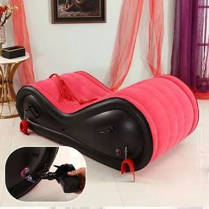 Mükemmel kalite çok fonksiyonel şişme Sofa seks oyuncakları taşınabilir PVC yatak çiftler için BDSM seksi sandalye şezlong - Product Image 2