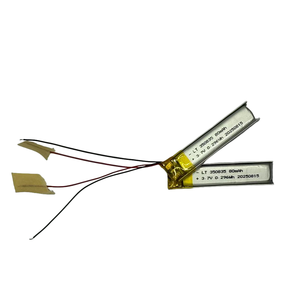 リチウムポリマーリチウムイオンポーチ充電式小型プリンターリグバッテリーOEM ODM 80mAh 3.7V 350835 - Product Image 2