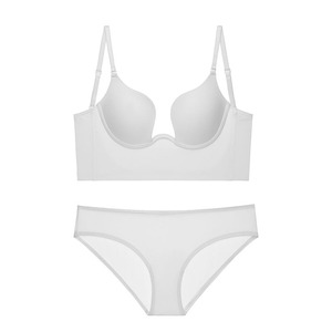 Soutien-gorge push-up sexy pour petites poitrines, avec grand accessoire de maintien, dos nu en U, ensemble pour femmes - Product Image 6