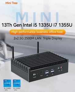 13th Gen Intel <span class=keywords><strong>Mini</strong></span> PC Gamer Desktop 1355U I7 1335U <span class=keywords><strong>I5</strong></span> Fanless Thunderbolt <span class=keywords><strong>4</strong></span> EGPU LAN 2*2,5G PCIE4.0 Nuevos soportes AU CN EU - Product Image 4