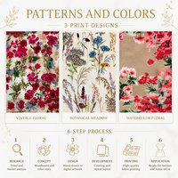 Tela Jacquard Dobby Estampada, 145 g/m², 93% Poliéster, 7% Elastano, Elástica en 4 Direcciones, para Vestidos, Blusas, Faldas, 180 cm de Ancho