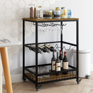 <span class=keywords><strong>Chariot</strong></span> à boissons à 2 niveaux avec dessus en marbre et cadre en métal doré <span class=keywords><strong>Chariot</strong></span> de <span class=keywords><strong>bar</strong></span> à bonbons en <span class=keywords><strong>bois</strong></span> Mariage Maison Hôtel Salle à manger Salon Hall Utilisation - Product Image 2