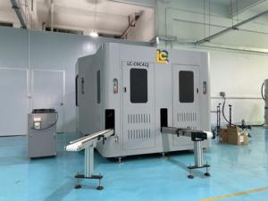 타원형/원형/사각형 병 유리를위한 3 색 완전 자동 실크 스크린 인쇄기 - Product Image 3