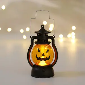 Lámpara de proyección de calabaza para Halloween, luz animada para cantar y hablar