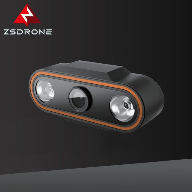 CMOS Gimbal Camera 1080P Video Imaging Sensor High Brightness Long Range Lights Wide Angle Drone Lens