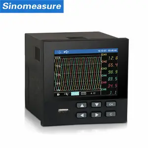 Адаптируемые под требования заказчика SIN-PR900 18 каналов, Китай (материк) цветным дисплеем давления безбумажный рекордер температуры регистратор данных