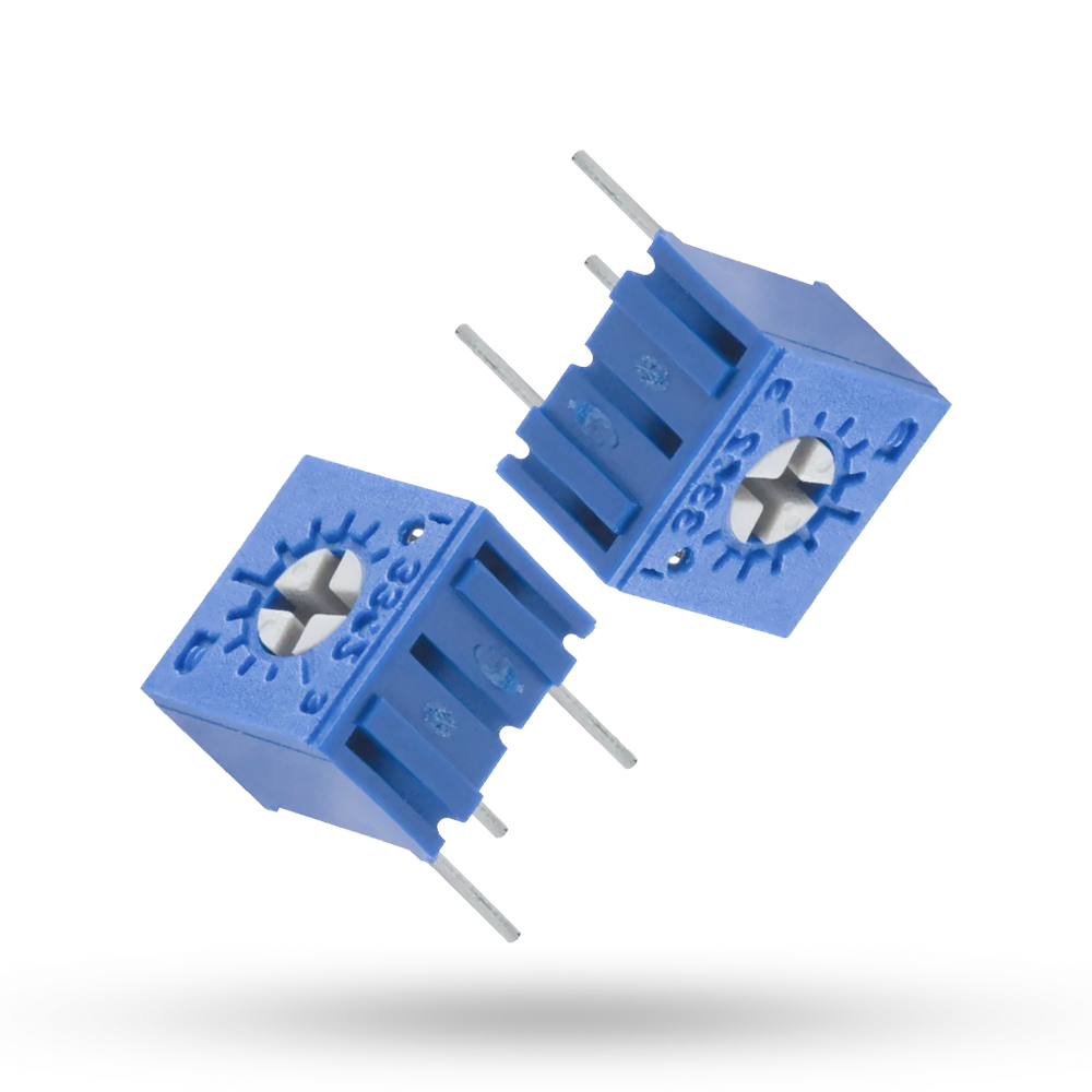 RoHS 100 kOhms 0,5 W 1/2W PC Pins Cermet 1-поворотная Регулировка сквозного отверстия Триммер Потенциометр 3362P-1-104LF в наличии