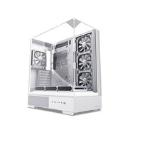 Lan Pro Multi Sided Quick Release Design MicroATX Mid Tower Steel PC Case Glass Side Panel Audio Front Ports New Gaming Computer