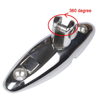 Quincaillerie marine 316 goupille à dégagement rapide en acier inoxydable Bimini Top charnière de pont pivotante raccord latéral