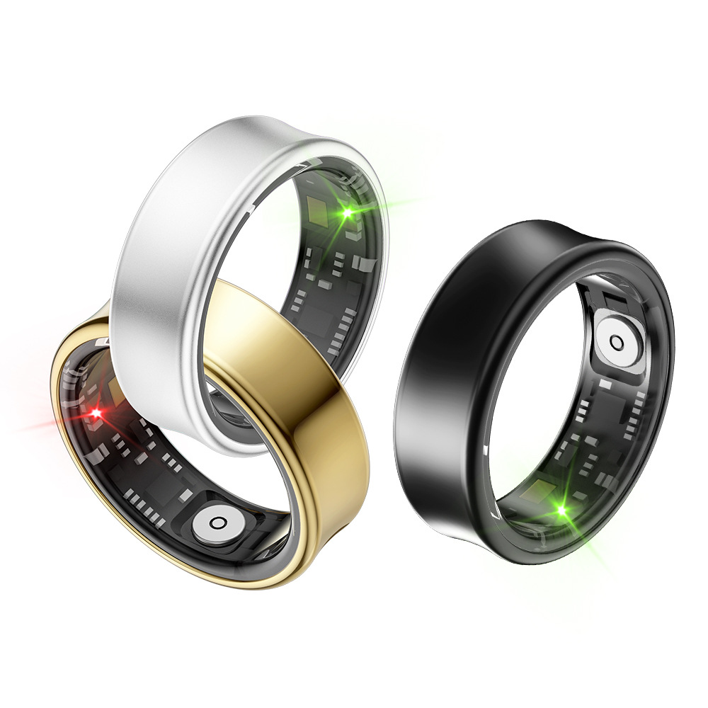 Титановый 2024 трекер здоровья nfc умное кольцо