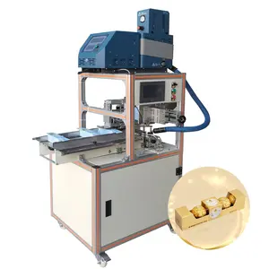 Adjustable Chocolate Hot Melt Glue Paper Box Packing Machine Carton Box Glue Spraying Production Line