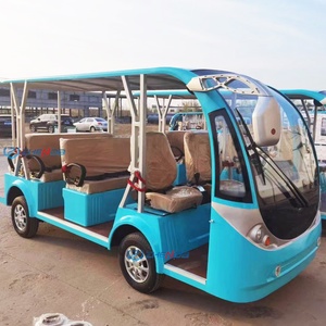 Autobuses Eléctricos de 6 Filas, Homologados para Circular por la Calle, Color Personalizado, Carritos de Golf, Autobús Turístico para Resorts - Product Image 4