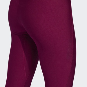 Leggings de sport sans couture taille haute en Spandex/Polyester personnalisés pour femme, contrôle du ventre, doux, pour entraînement, gym, course et yoga - Product Image 6