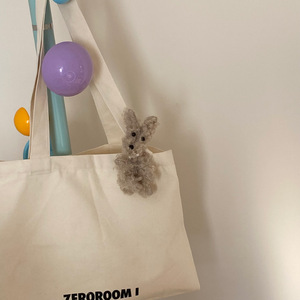 Interessante nicchia teddy cucciolo di peluche portachiavi Instagram blogger Pendente di cane fritto molto brutto con perle - Product Image 5