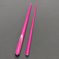 Queue de billard personnalisable en fibre de verre, 1/2 ou 2 pièces, haute qualité, vente directe usine, promotion pour le billard américain à neuf boules