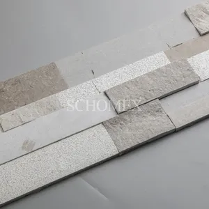 Piedras apilables de mármol Cenicienta para exteriores Schomex de diseño moderno al por mayor rocas de revestimiento de paredes impermeables para hoteles antiguos - Product Image 2
