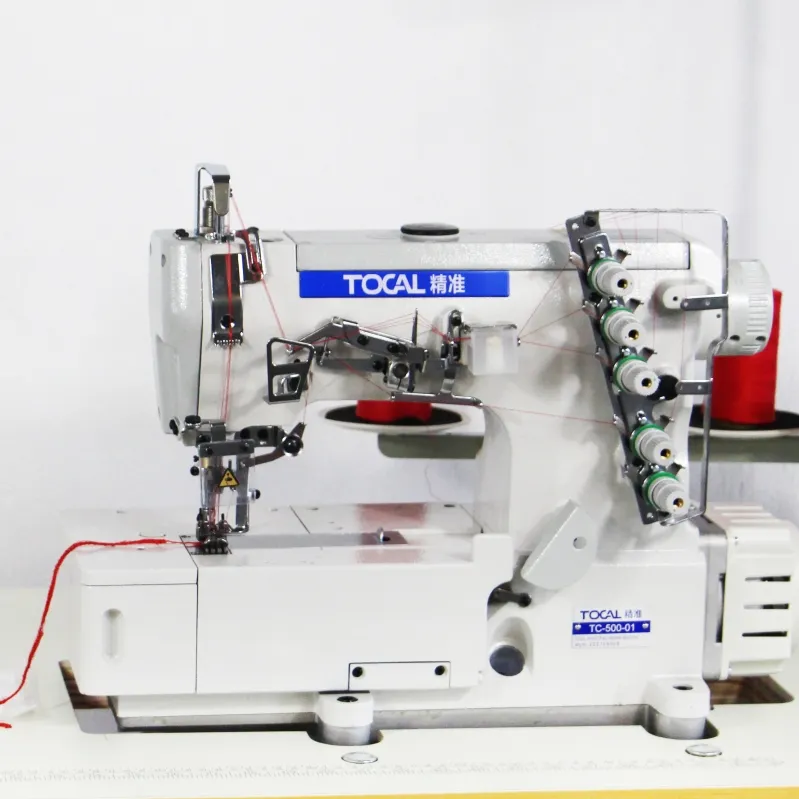 TC-500-01CB-UT Industrial Sewing Machines Direct Drive Integrated Interlock Sewing Machine