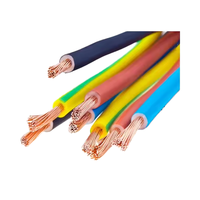 60227 IEC 07 (0,5)-2.5mm2 Conductor de cobre trenzado Aislamiento de PVC ROHS Cable de alambre eléctrico