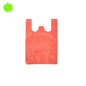 2023 Usine En Gros HDPE Personnalisé Bio Sac À Provisions En Plastique Sac Fourre-Tout En Plastique T-Shirt Sac - Product Image 2