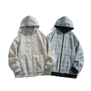 Sweat à capuche en laine peignée double face pour homme BURBE Automne 2025 Nouvelle marque américaine Casual polyvalent Couple Grande taille 100% coton - Product Image 2