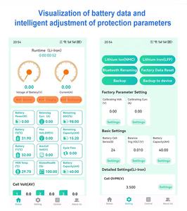 Nouvelle arrivée DEL BMS 7S 8S 17S 20S 24S 1A carte de <span class=keywords><strong>Protection</strong></span> de batterie d'équilibre actif - Product Image 4