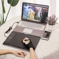 Tablet Digitalisasi Vinsa 1060Plus dengan Area Gambar Luas untuk Animator, Dilengkapi Stylus Nirkabel Mesa Digitalizadora