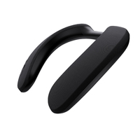 Casun Haut-parleur Bluetooth portable sans fil à porter autour du cou, avec caisson de basses en tissu, prise en charge de carte TF, audio stéréo, design suspendu