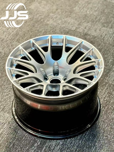 JJSEES Llantas Forjadas de Aluminio de 17-24 Pulgadas, Diseño Multirradio, <span class=keywords><strong>PCD</strong></span> 5x120 5x114.3 5x112, Color Plata y Negro para <span class=keywords><strong>Porsche</strong></span> <span class=keywords><strong>Macan</strong></span> - Product Image 4