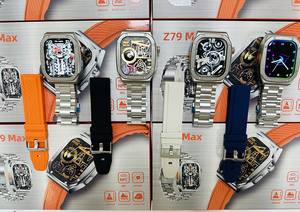 2024 z79 max montre intelligente pour hommes 460mah plus grande capacité batterie en veille IP68 étanche <span class=keywords><strong>boussole</strong></span> NFC Z79 max Ultra - Product Image 6