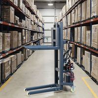 Nouveau petit chariot élévateur portable détachable pour monospace, chargement et déchargement de marchandises, 300 kg1.6m, éclairage de scène