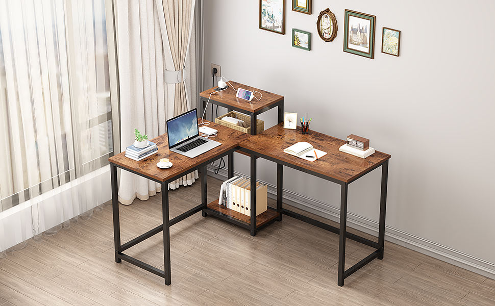 Madera antigua + marco negro