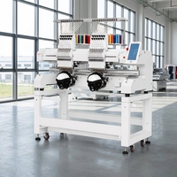 Machine à broder informatisée de haute précision pour la production de broderies de logos sur t-shirts, casquettes et uniformes