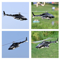 Hélicoptère RC Airwolf RTF, modèle réduit avec contrôleur de vol ACE, vol assisté par GPS, rotor à deux pales
