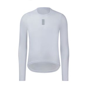 Người Đàn Ông Của Siêu Trọng Lượng Nhẹ Vòng Cổ Đi Xe Đạp Hàng Đầu Áo Sơ Mi Dài Tay Áo Thoáng Khí Độ ẩm-Wicking Cơ Sở Lớp Cho Đường Đi Xe Quần Áo - Product Image 1