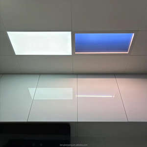 Hôtel de luxe LED Panneau de plafond Dimmable Lumière du soleil naturelle Simulation Ciel clair Mode Lumière Ciel pour Salon - Product Image 1