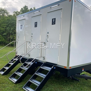 Remolques de Baño Portátiles para Exteriores, Fabricados en China, 2025, Baños Móviles Modulares Temporales en Venta - Product Image 3