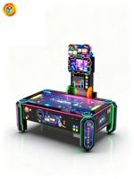 Machine d'arcade commerciale à monnayeur pour deux joueurs avec distribution de tickets pour parc d'attractions