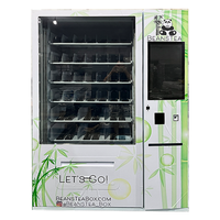 Distributeur automatique de snacks et boissons populaires en Europe, distributeur automatique de snacks et boissons, distributeur automatique de nourriture chaude