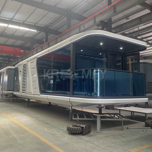 Cabine de toilettes de luxe à porte coulissante pour salle de bain, douche portable, toilettes, remorque sanitaire - Product Image 6