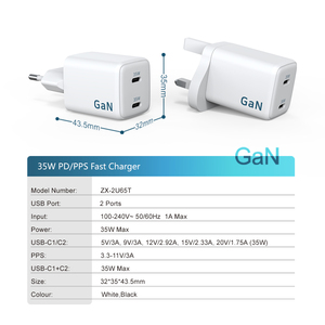 <span class=keywords><strong>Chargeur</strong></span> rapide 35W Type C pour smartphones, adaptateur de <span class=keywords><strong>chargeur</strong></span> mural universel GaN <span class=keywords><strong>30W</strong></span>, <span class=keywords><strong>chargeur</strong></span> 35W pour <span class=keywords><strong>iPhone</strong></span> 15 16 17 <span class=keywords><strong>Pro</strong></span> - Product Image 6