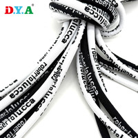 Logo personnalisé Plusieurs Couleurs Nylon Polyester Jacquard Plat Rond En Métal Conseils Cordon De Tirage pour Short À Capuche Cordon Cordon De Serrage