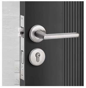 Thiết kế hiện đại ứng dụng căn hộ kéo cửa xử lý thép không gỉ đơn giản cửa xử lý - Product Image 1