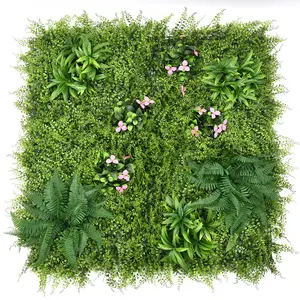 防晒草坪仿真植物墙防绿色塑料草坪户外绿色植物项目人造植物草