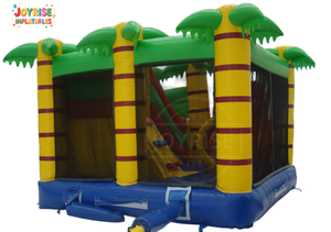 Castillo Inflable Comercial con Tobogán, Diseño de Tigre, Casa de Brinco de PVC para Fiestas Infantiles, Alquiler para Negocios de Entretenimiento en Patios Traseros, 5x5m, Fácil de Instalar - Product Image 5